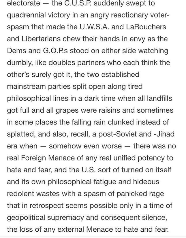Image for article titled Terrifying literary predictions of our current political predicament