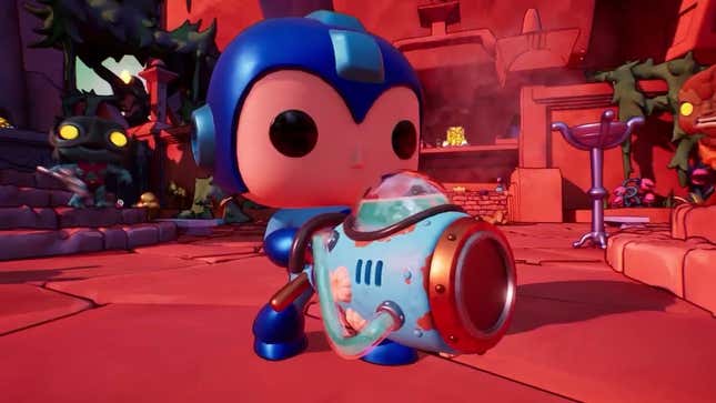 Funko Mega Man vacuums up the brands. 