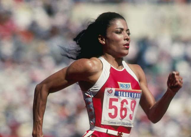 Image for article titled Remembering Florence Griffith-Joyner, The Fastest Woman In the World