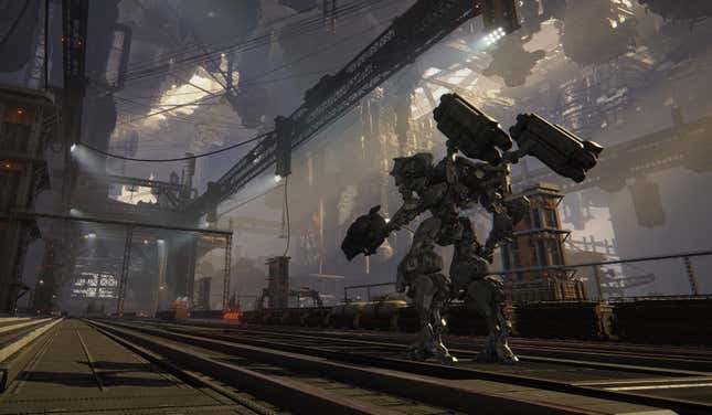 There's no other mecha game quite like Armored Core