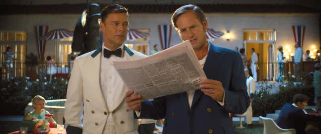 Ricky Martin and Josh Lucas in Palm Royale