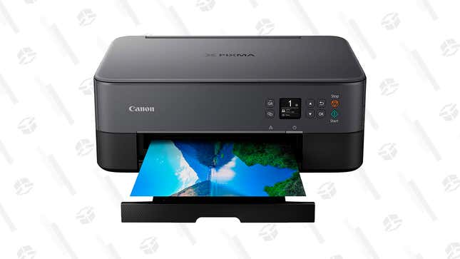 The Canon Pixma prints, copies, and scans in vivid detail!