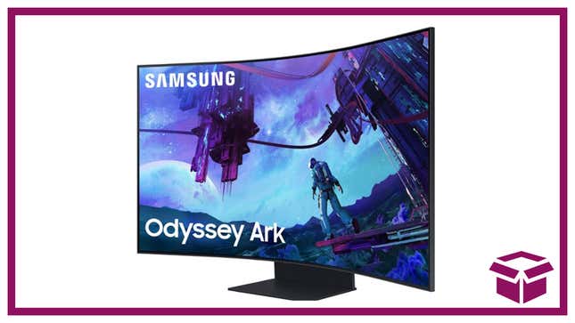 Image for article titled Step Up Your Game With $900 Off a Samsung Odyssey Ark 2nd Gen Curved Monitor