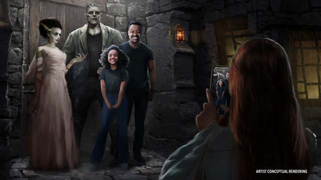 Image for article titled Universal is resurrecting its Dark Universe... as a theme-park land