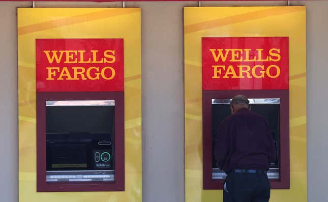 Distributeur automatique Wells Fargo