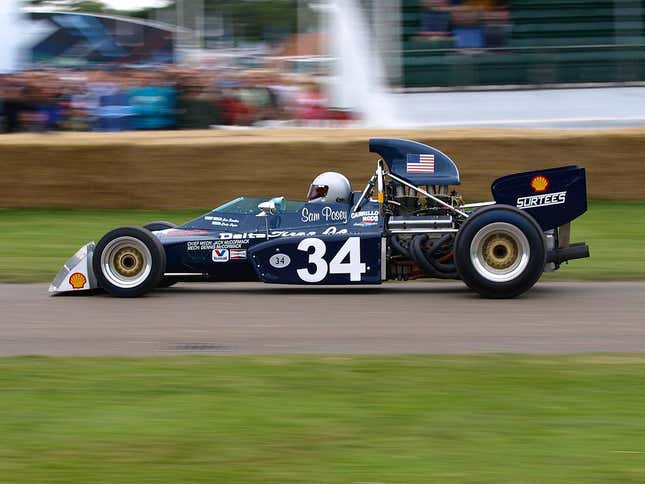 Sam Posey at Goodwood, 2008.