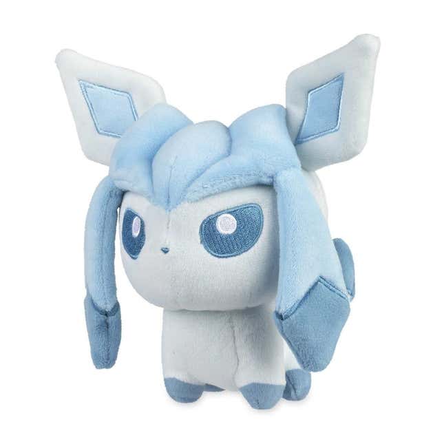 Glaceon plush.