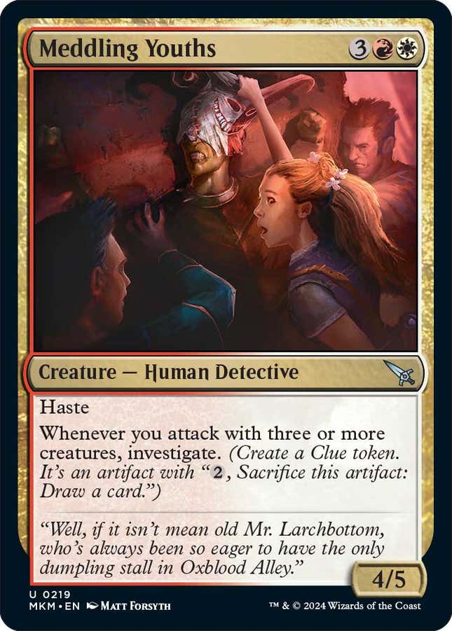 Image for article titled Magic: The Gathering Gets Mysterious and Murderous in Its Latest Expansion