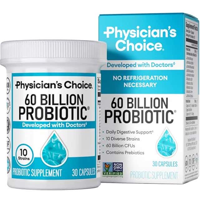 Image for article titled Physician's Choice Probiotics 60 Billion CFU, Now 27% Off