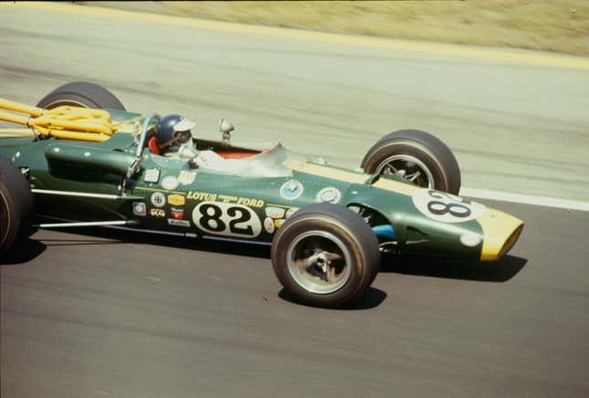 49th Indianapolis 500 - 1965. Jim Clark Driving his Lotus 38