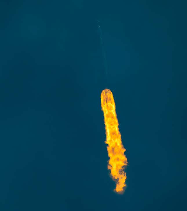 Image for article titled Triple-Core Rockets and &#39;Donuts&#39; on Mars: Marvel at the Best Spaceflight Imagery From June