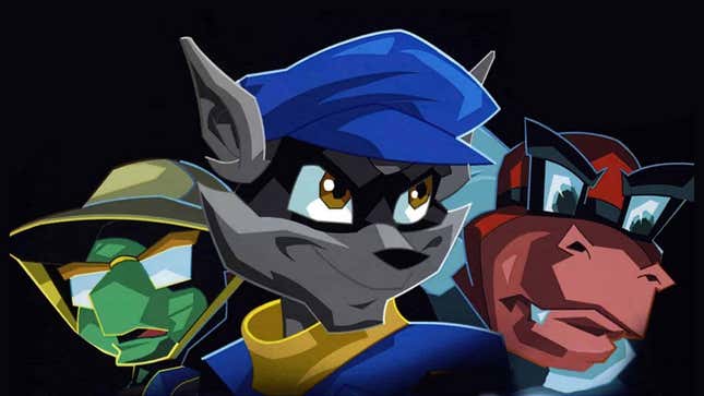 An image shows the main cast of Sly 2. 