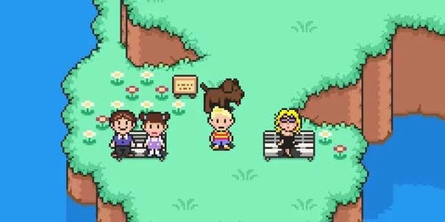 A screenshot shows Mother 3. 