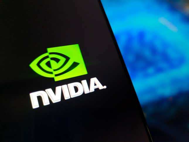 Image for article titled Nvidia stock plunges 16% as a big advance by China&#39;s DeepSeek rattles AI investors