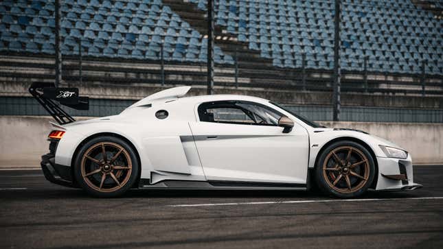 Image for article titled 640-HP ABT XGT Is A Street-Legal Audi R8 GT2 Race Car