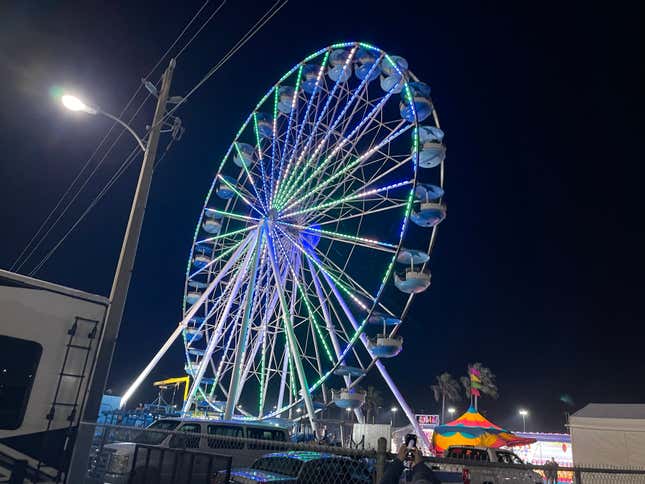 Image for article titled How Much It Costs To Watch The Entire 24 Hours Of Daytona From The Ferris Wheel