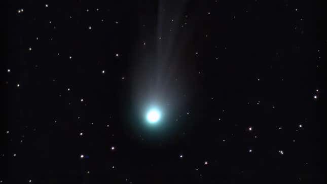 Comet 12P/Pons-Brooks as viewed from Finland.