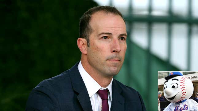 Image for article titled Billy Eppler Takes Mets GM Job To Get Closer To Son Mr. Met