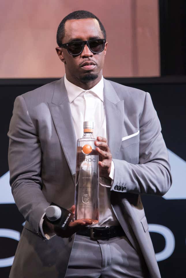 NEW YORK, NY - AUGUST 29: Sean “Diddy” Combs attends the AOL Build Speaker Series celebrating the launch of the new Ciroc ad campaign at AOL HQ on August 29, 2016 in New York City. 