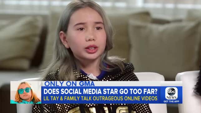 Ugh was the Lil Tay situation all a crypto thing