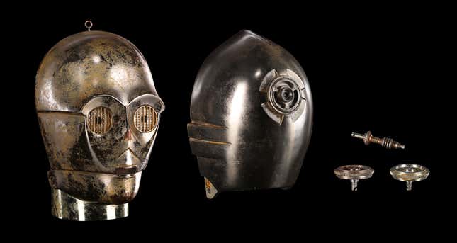 Image for article titled Finally, You Can Buy C-3PO&#39;s Head In A Star Wars Auction