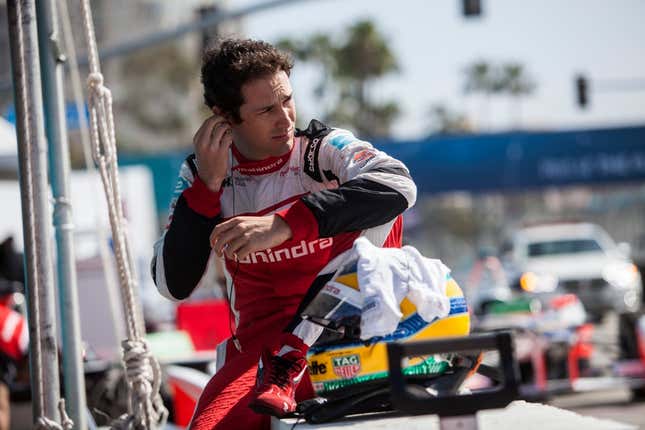 Bruno Senna at the 2016 Long Beach ePrix.