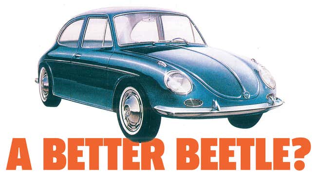 Image for article titled Look At This Proposal For An Updated Beetle From 1968