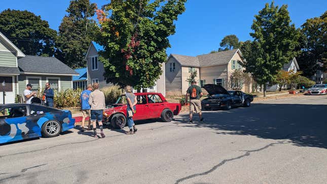 Image for article titled Here&#39;s How My Honda-Powered Lada With A BRZ Chassis Made It To The Empire Hill Climb