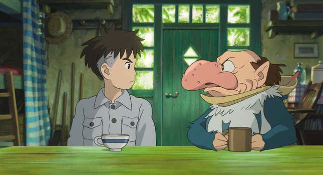 Image for article titled The Boy and the Heron Is a Pure Shot of Hayao Miyazaki