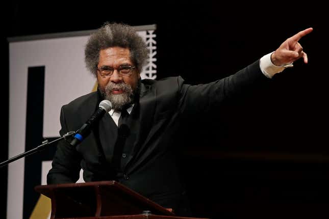 Image for article titled Aside From Federally-indicted Trump, Cornel West Will Face These Characters In The Presidential Race