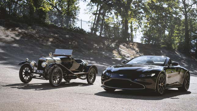 Image for article titled This Is The Difference 100 Years Makes At Aston Martin