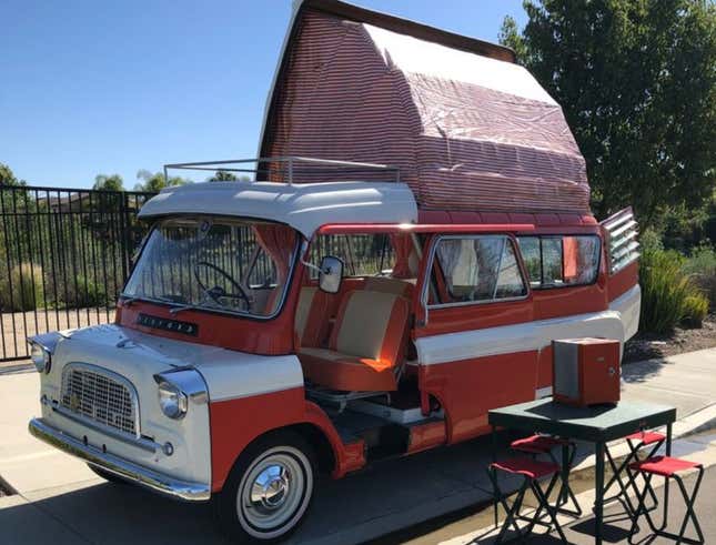 Image for article titled The Bedford CA Dormobile Was Britain's Strange Answer To The Volkswagen Camper