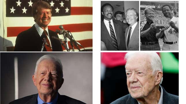 Image de l'article intitulé Jimmy Carter a été le premier homme politique à écouter les Noirs, des photos montrent comment les Noirs ont accepté Carter, les Noirs sur Twitter réagissent à la mort de Jimmy Carter et à d’autres nouvelles sur Jimmy Carter