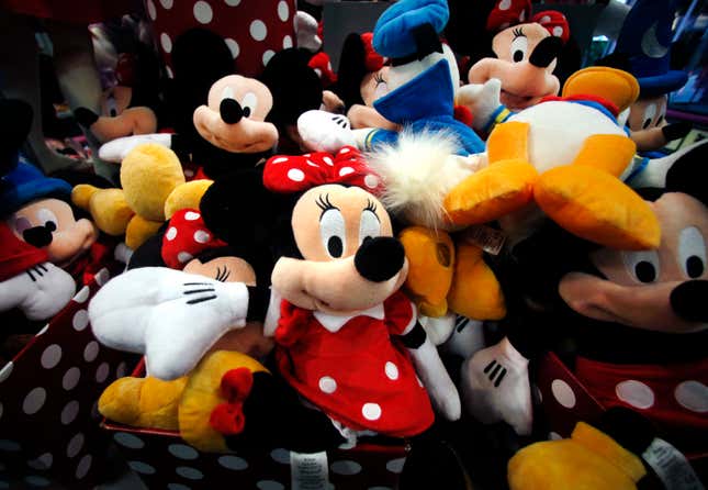 Image for article titled Quartzy: the surrender to Disney edition