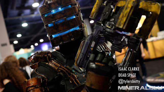 A photograph of a cosplayer at LVL UP 2025