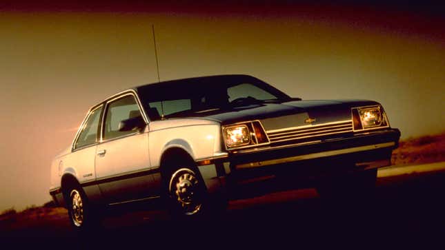 A silver Chevrolet Cavalier Sedan 