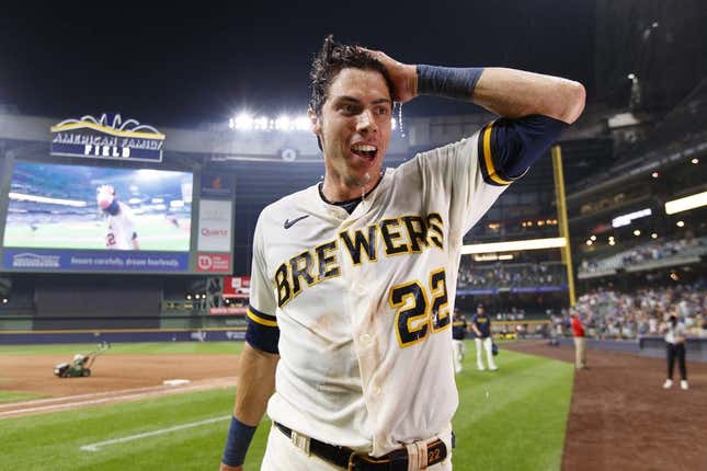 Brewers vs Reds game photos at American Family Field in Milwaukee