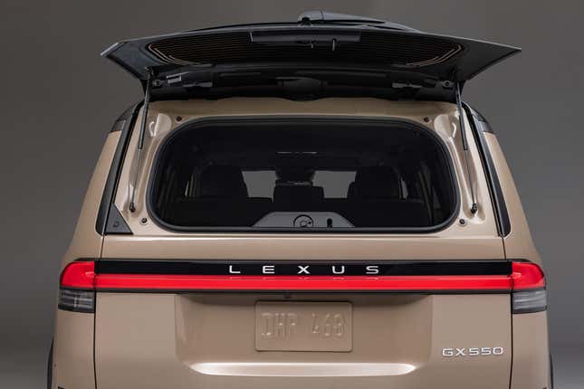 2024 Lexus GX 550 Pop-Out Rear Window