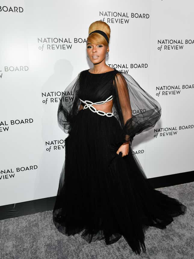 Janelle Monáe attends the National Board of Review Awards Gala at Cipriani 42nd Street on Sunday, Jan. 8, 2023, in New York.