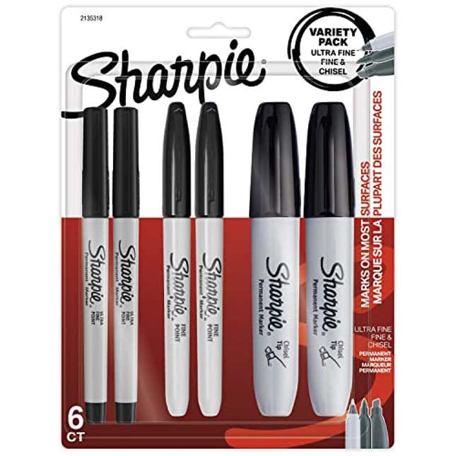 Image for article titled SHARPIE Permanent Markers Variety Pack, Now 50% Off