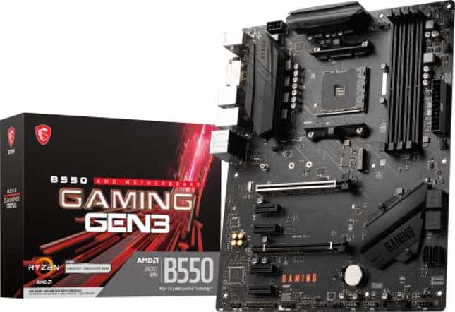 Image for article titled MSI B550 Gaming GEN3 Gaming Motherboard (AMD AM4, Now 17% Off