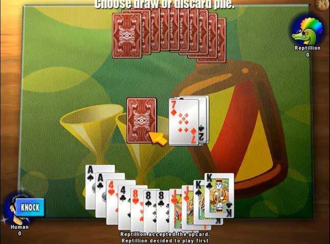 Classic Card Game Gin Rummy Screenshots and Videos - Kotaku