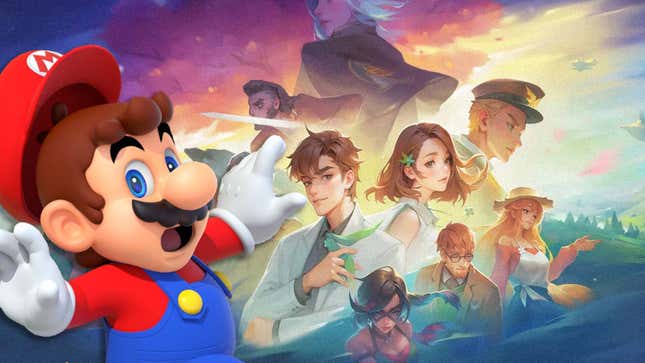 Mario terkejut dengan seni Kickstarter