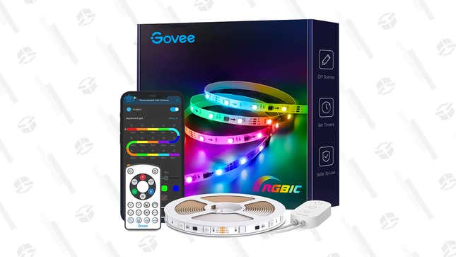 Govee 16.4&#39; LED Strip Light with Bluetooth Remote | $16 | 30% Off | Amazon | Clip Coupon