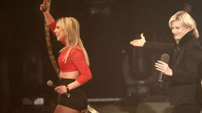 Image for article titled Britney Spears Tells Diane Sawyer to Kiss Her ‘White Ass,’ Calls Herself a 'Catholic Slut'