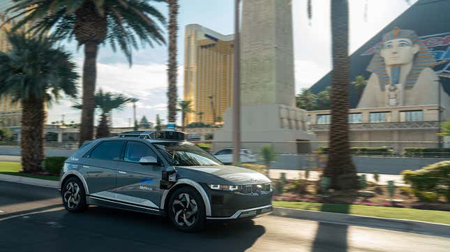 Image for article titled Uber Robotaxis Go Live In Las Vegas