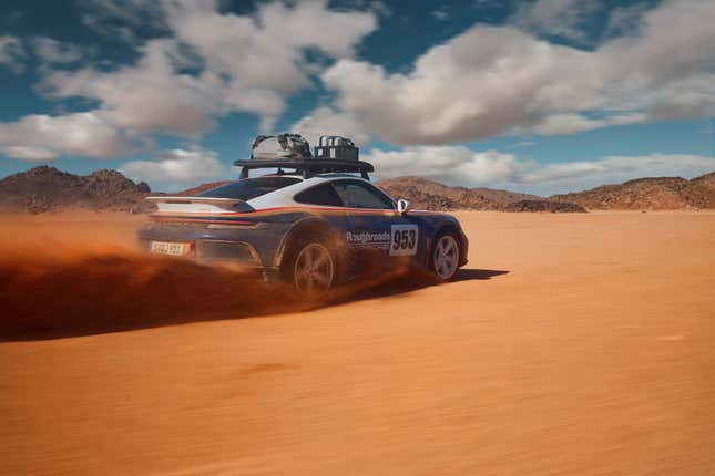 The 2023 Porsche 911 Dakar.