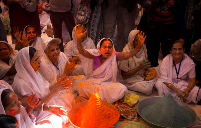 India-Widows-Holi