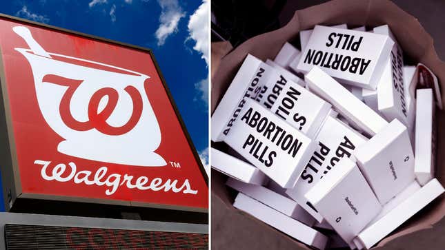 Image for article titled Walgreens Caves to Anti-Abortion Pressure After Facing Fraction of Harassment Clinics Face