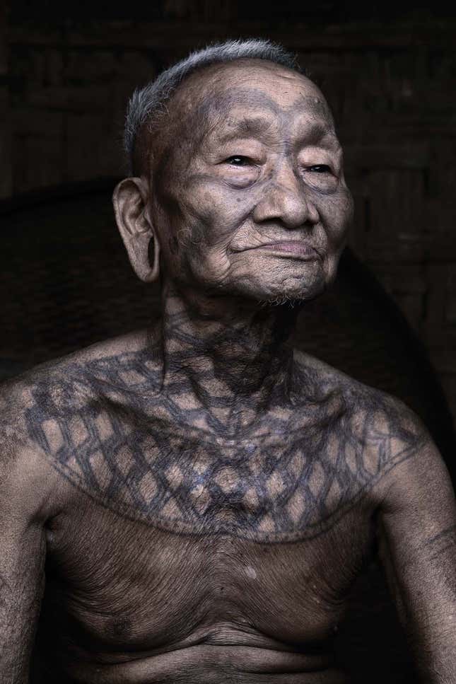 70 Tribal Chest Tattoo Stock Photos, High-Res Pictures, and Images - Getty  Images